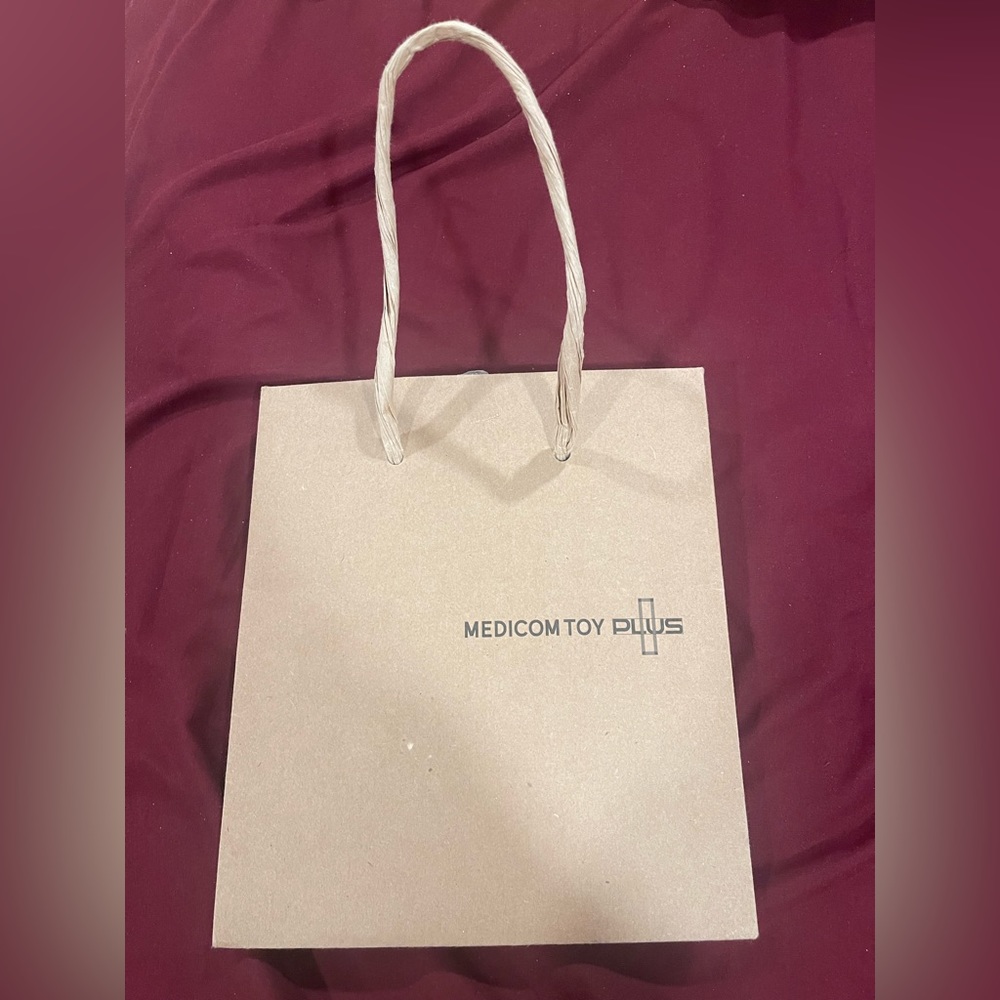 Tokyo Medicom Toy Plus Original Bearbrick Store Shopping Bag from Tokyo